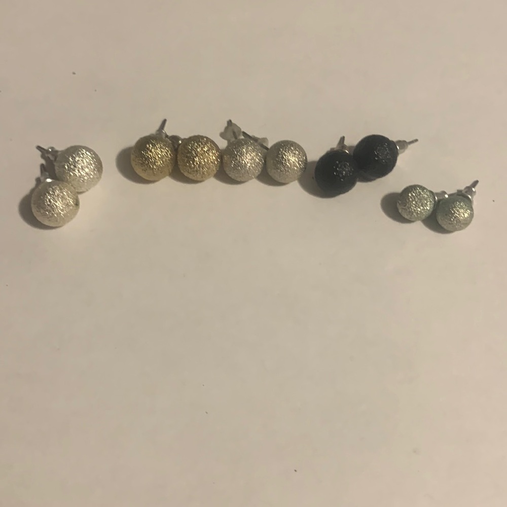 Lot of Sparkly Studded Earrings